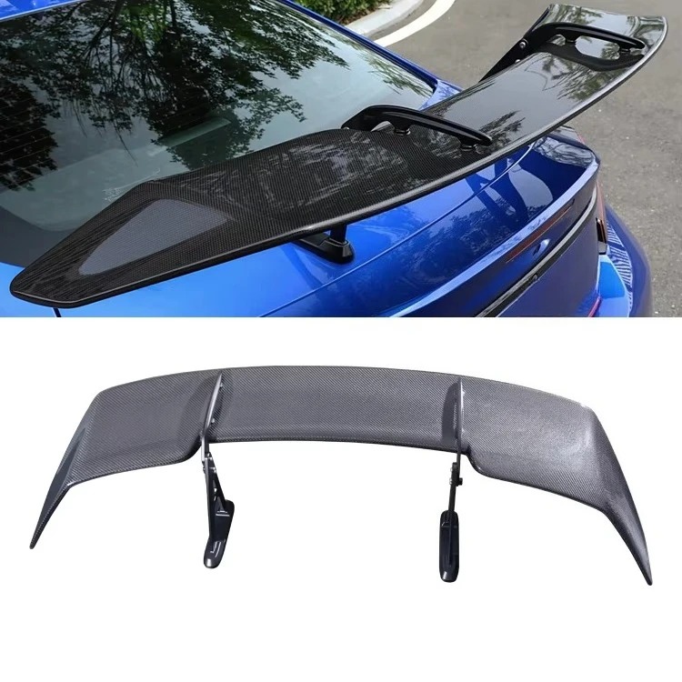 Cheap Carbon Fiber Rear Spoiler for  Gr86  Brz Zd8 Coupe 2-door Rear Spoiler High Wing 2021-2023